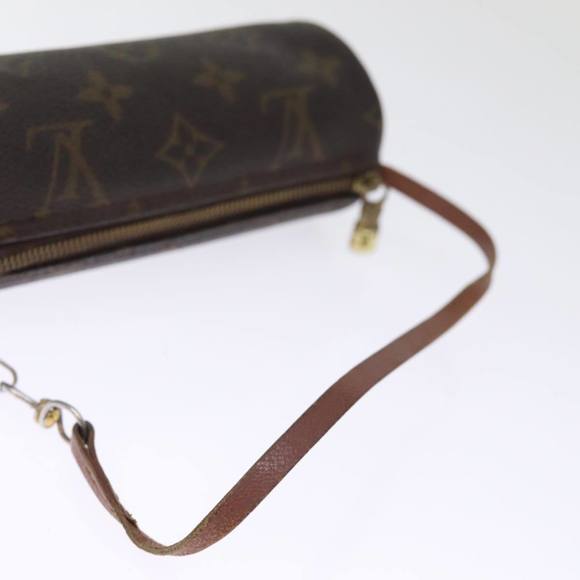 LOUIS VUITTON Monogram Papillon Pouch LV Auth 75525 - Picture 7 of 16